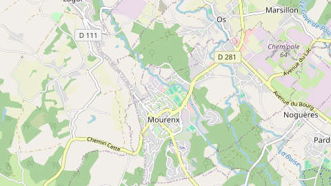 Carte de localisation de l'évènement