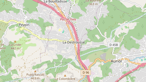 Carte de localisation de l'évènement
