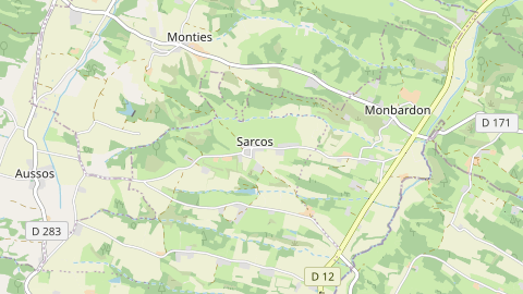 Carte de localisation de l'évènement
