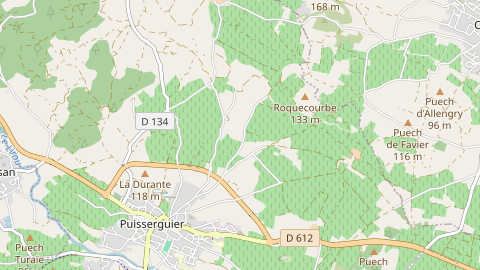 Carte de localisation de l'évènement