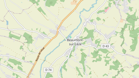 Carte de localisation de l'évènement