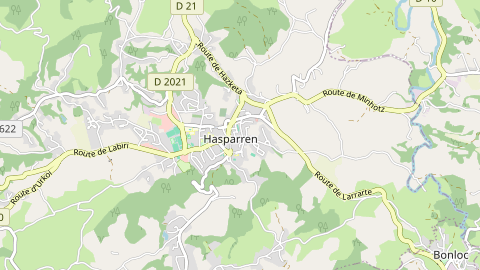 Carte de localisation de l'évènement