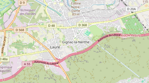 Carte de localisation de l'évènement