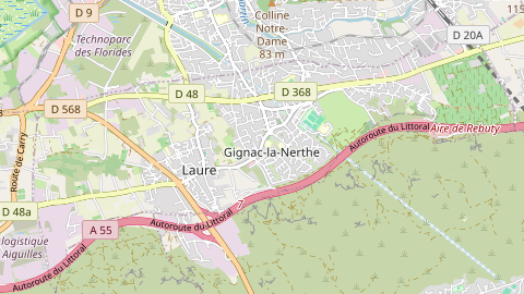 Carte de localisation de l'évènement