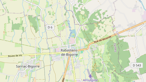 Carte de localisation de l'évènement