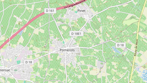 Carte de localisation de l'évènement