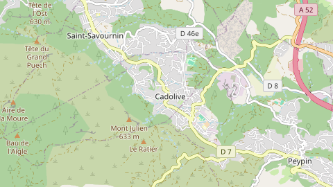 Carte de localisation de l'évènement