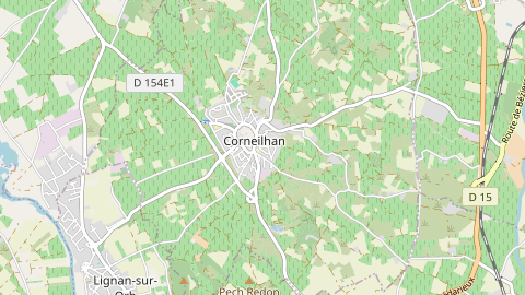 Carte de localisation de l'évènement