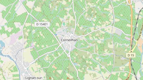 Carte de localisation de l'évènement