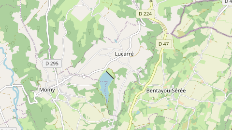 Carte de localisation de l'évènement