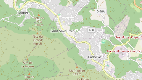 Carte de localisation de l'évènement