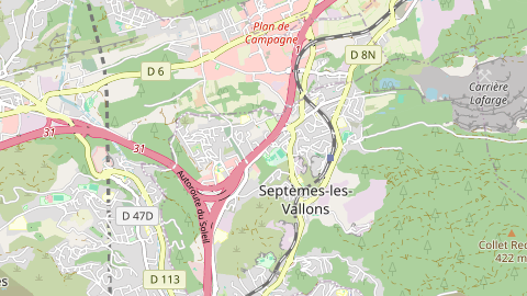Carte de localisation de l'évènement