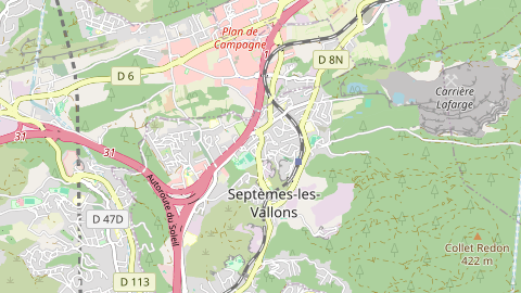 Carte de localisation de l'évènement