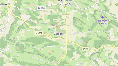 Carte de localisation de l'évènement