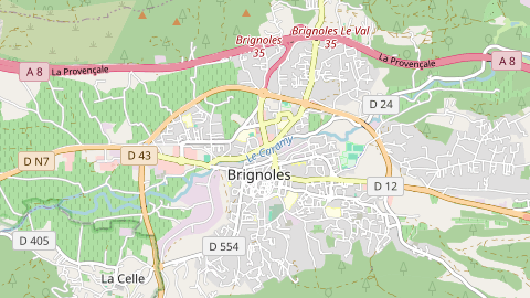 Carte de localisation de l'évènement