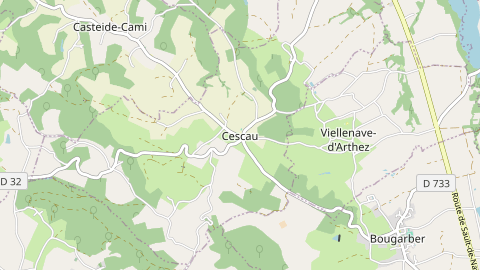Carte de localisation de l'évènement
