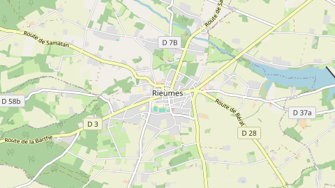 Carte de localisation de l'évènement