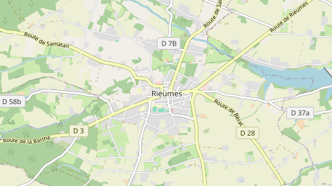 Carte de localisation de l'évènement