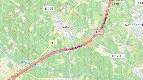 Carte de localisation de l'évènement