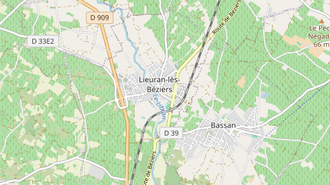 Carte de localisation de l'évènement