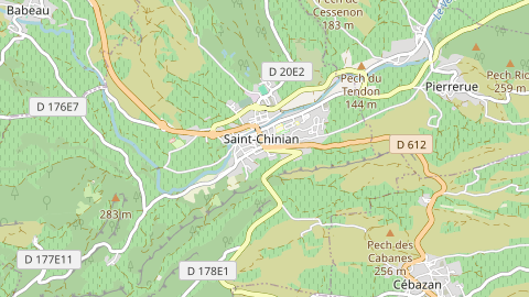 Carte de localisation de l'évènement