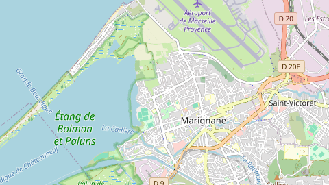 Carte de localisation de l'évènement