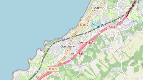 Carte de localisation de l'évènement
