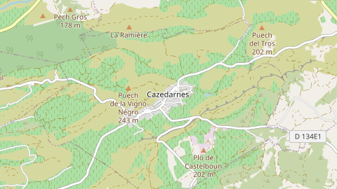 Carte de localisation de l'évènement
