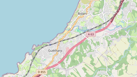 Carte de localisation de l'évènement