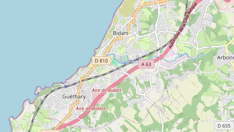 Carte de localisation de l'évènement