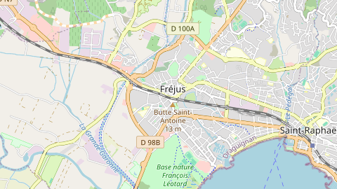 Carte de localisation de l'évènement