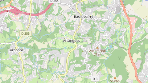 Carte de localisation de l'évènement
