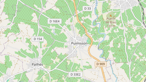 Carte de localisation de l'évènement
