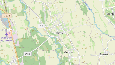 Carte de localisation de l'évènement