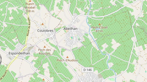 Carte de localisation de l'évènement