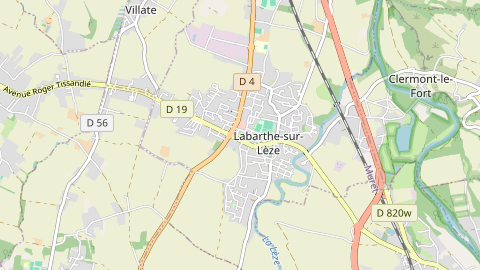 Carte de localisation de l'évènement