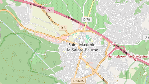 Carte de localisation de l'évènement