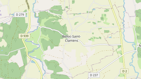 Carte de localisation de l'évènement