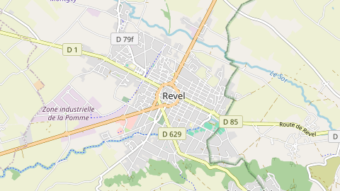 Carte de localisation de l'évènement