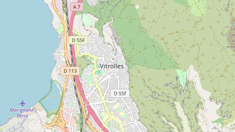 Carte de localisation de l'évènement