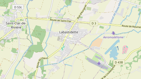 Carte de localisation de l'évènement