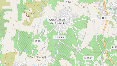 Carte de localisation de l'évènement