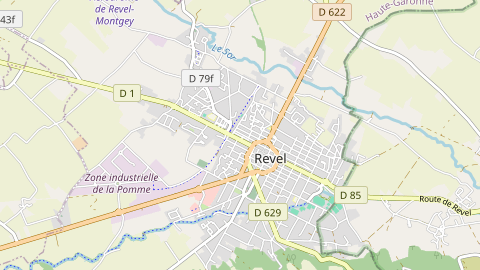 Carte de localisation de l'évènement