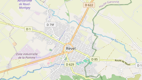 Carte de localisation de l'évènement