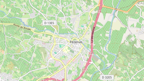 Carte de localisation de l'évènement