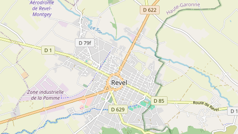 Carte de localisation de l'évènement