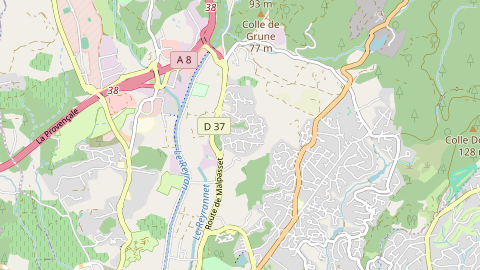 Carte de localisation de l'évènement