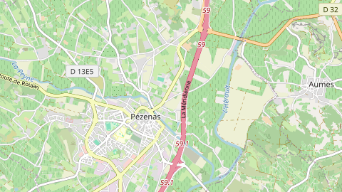 Carte de localisation de l'évènement