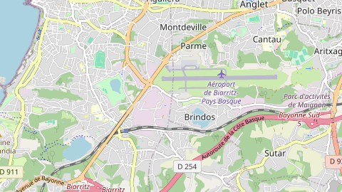 Carte de localisation de l'évènement