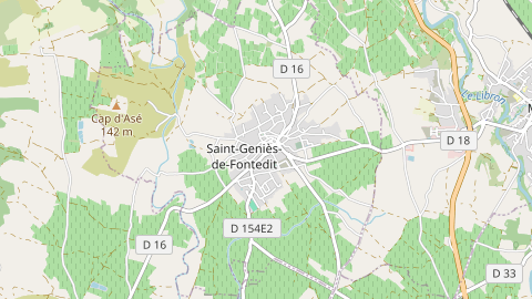 Carte de localisation de l'évènement